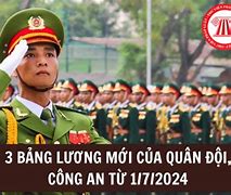 Bảng Lương Của Công An Năm 2024