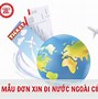 Đảng Viên Đi Nước Ngoài Phải Xin Phép Trước Bao Nhiêu Ngày