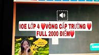 Đề Thi Ioe Lớp 4 Cấp Trường Năm 2023