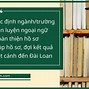 Học Thạc Sĩ Tiếng Trung Ở Đài Loan