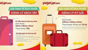 Kích Thước Kiện Xách Tay Vietjet